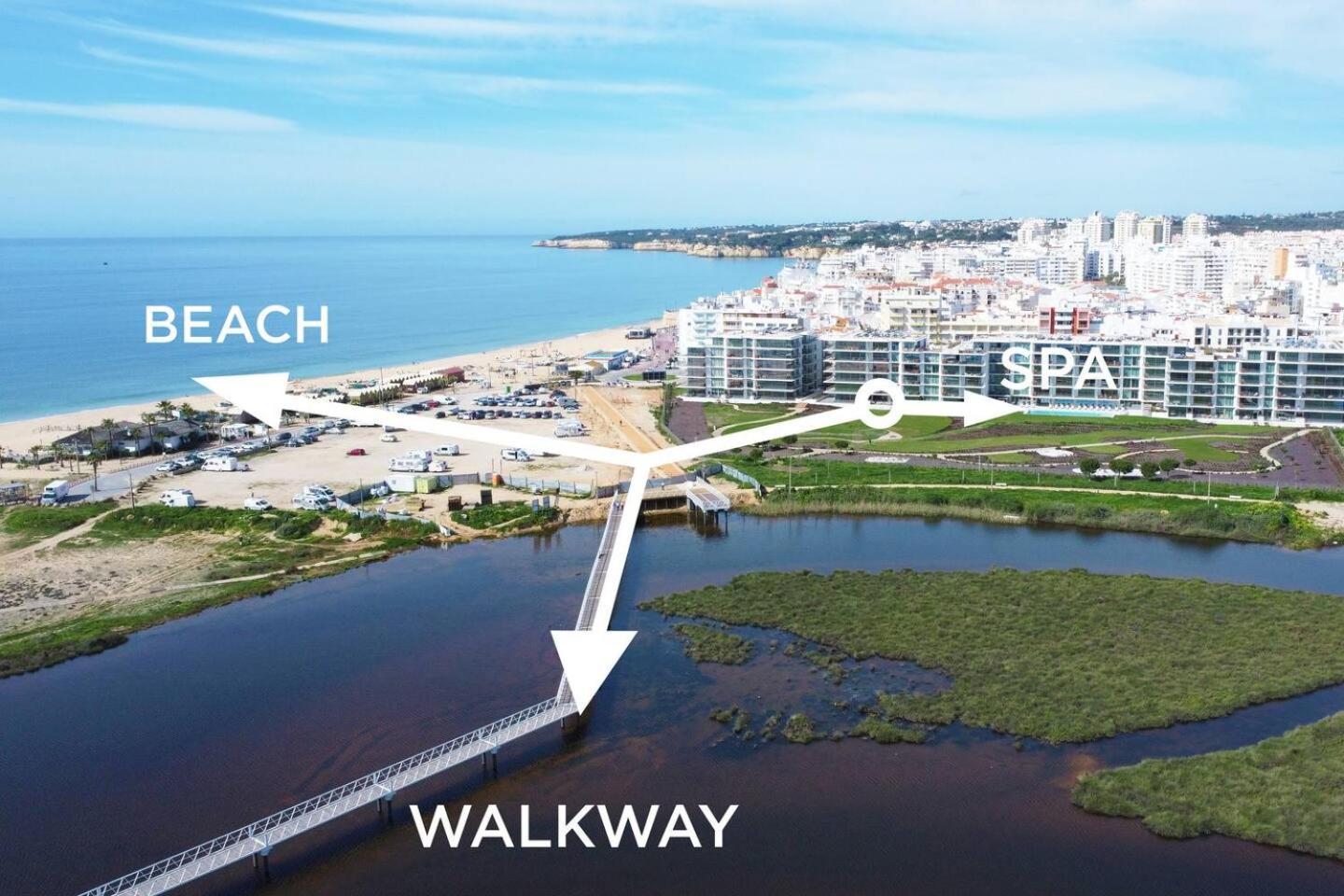 Bayline- Beachfront And Pool Armacao de Pera Luaran gambar