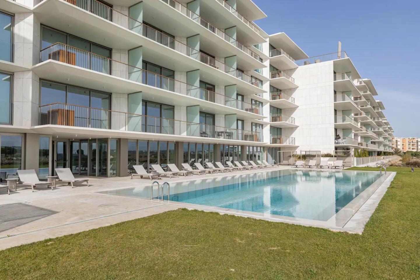 Bayline- Beachfront And Pool Armacao de Pera Luaran gambar